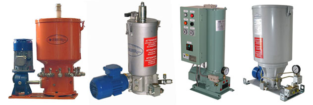 Grease motorpumps for centralised lubrication systems