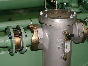 Fairey-Arlon filter type BGAH assambled in lubrication unit