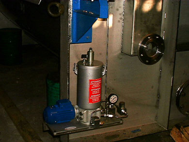 Flenco grease motorpump for centralised lubrication system