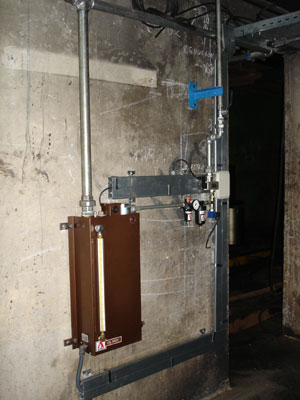Oil Mist Lubrication Unit with filter, solenoid valve, regulator and pressure switch