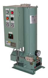 IHI Motorised pump for dual line centralised lubrication systems