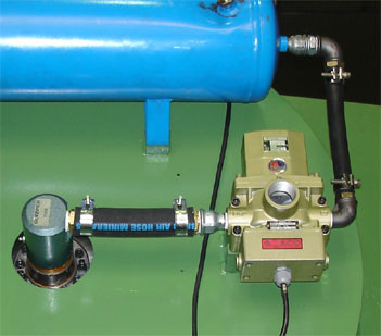 Taco Pneumatic security valve type MVS