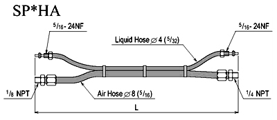 Showa SP Distributor Hose A